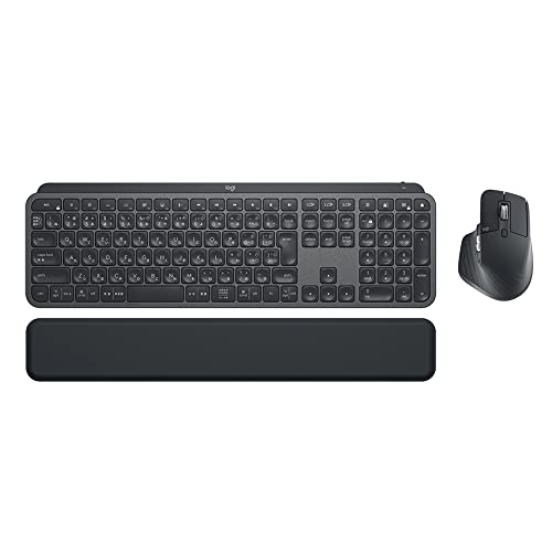 Logicool MK800MXS MX KEYS コンボ2 for Business [ MX2300B + KX800B + MX10PR ] bluetooth logi bolt Unifying非対応 国内正規品 グラファイト
