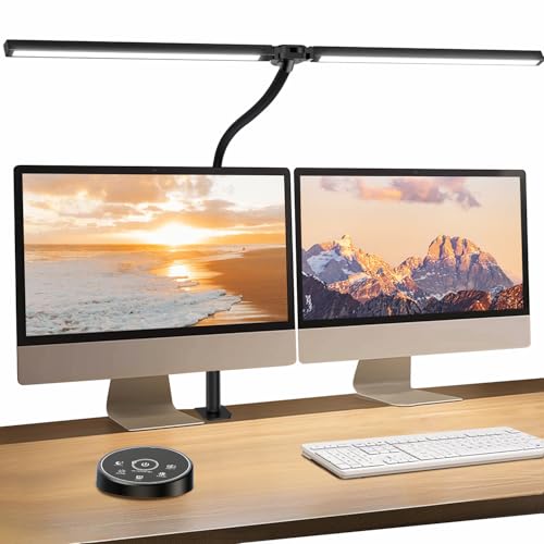 BeaNet デスクライト LED 「無線リモコン・ダブル光源・幅800mm・24W