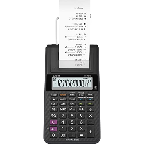 カシオ HR-10RC 印刷電卓_3