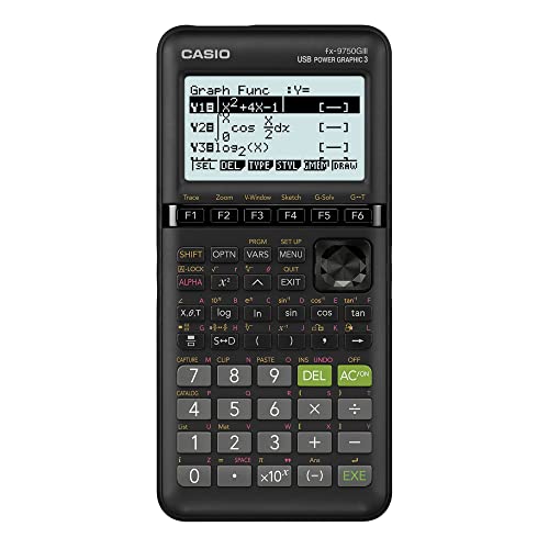 Casio fx-9750GIII Black Graphing Calculator