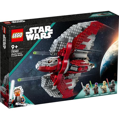レゴ(LEGO) スター・ウォーズ アソーカ・タノのジェダイT-6シャトル おもちゃ 玩具 プレゼント 誕生日 ブロック クリスマス 男の子 女の子 子供 9歳 10歳 11歳 小学生 宇宙 75362_1