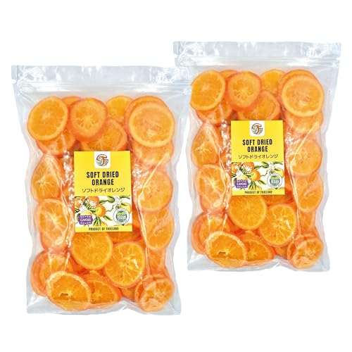 特選 ソフト ドライオレンジ 大容量1kg キュートな輪切り 完熟 やわらか仕上げ Soft Dried Orange 1kg （1kg X 2袋）