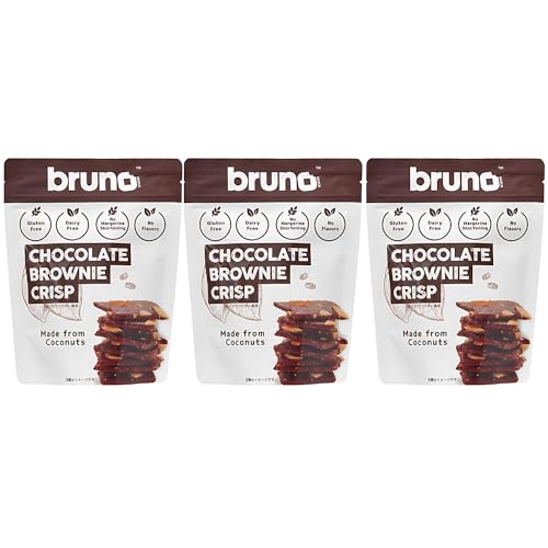 bruno ブルーノ スナック クリスピーブラウニー チョコレート 60g×3個 グルテンフリー