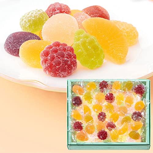 西洋菓子鹿鳴館 恵みのしずく 44個入(ギフト 12種類フルーツゼリー 手土産 スイーツ 一口ゼリー）