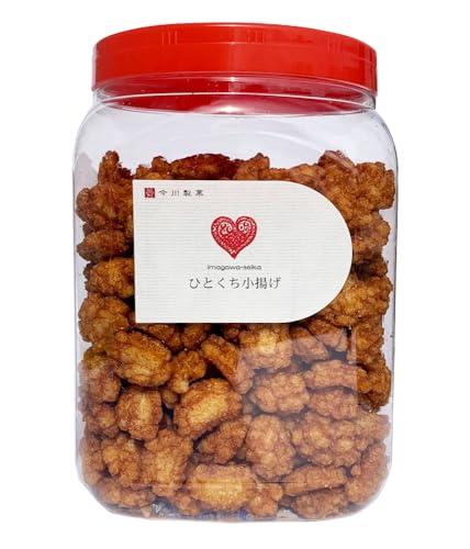 今川製菓 ポット ひとくち小揚げ 500g 国産米使用 揚げ餅 揚げせん おつまみ 業務用
