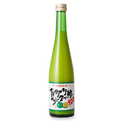 沖縄特産販売 青切りシークワーサー100 500ml ×6本