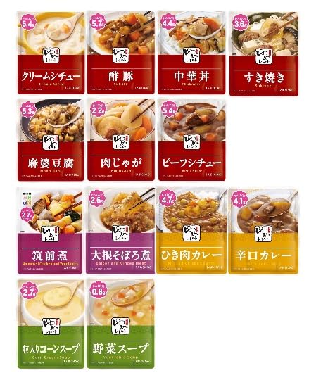 まとめ買い キッセイ 減塩 ゆめレトルト シリーズ 低たんぱく質 低リン 低カリウム 減塩食品 栄養調整 13種 アソートセット