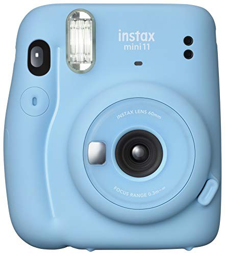 FUJIFILM インスタントカメラ チェキ instax mini 11 スカイブルー INS MINI 11 BLUE