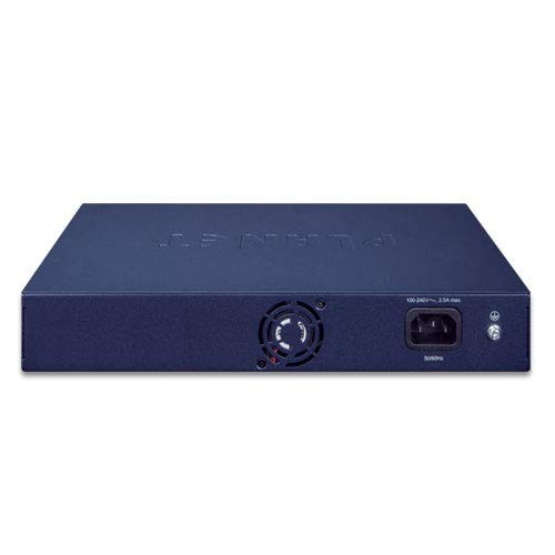 【国内正規品】PLANET FGSD-1022VHP 8ポート10 / 100TX 802.3at PoE + PoE LCDモニター付き2ポートギガビットTP / SFPコンボデスクトップ