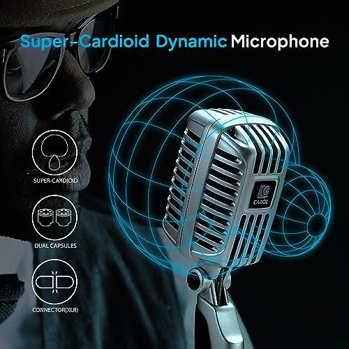 【未使用】CAROL CLM-101 コンデンサーマイク　ガイコツマイク Amazon | CAROL CLM-101 プロ仕様 ダイナミックマイク XLR 超単