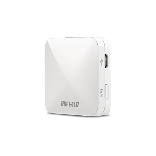 BUFFALO 11ac/n/a/g/b 無線LAN親機(Wi-Fiルーター) ホテル用 433/150Mbps ホワイト【Nintendo Switch 動作確認済】 WMR-433W-WH