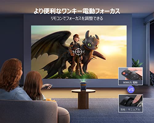 WiMiUS プロジェクター小型 モバイルプロジェクター 13000LM WiMiUS プロジェクター小型 モバイルプロジェクター 13000LM