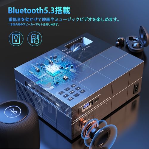 2024最新家庭用・ビジネス両用＆100スクリーン付き＆昼間も