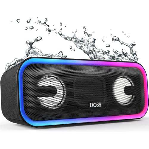 DOSS SoundBox Pro Bluetoothスピーカー 24W 重低音 ワイヤレス