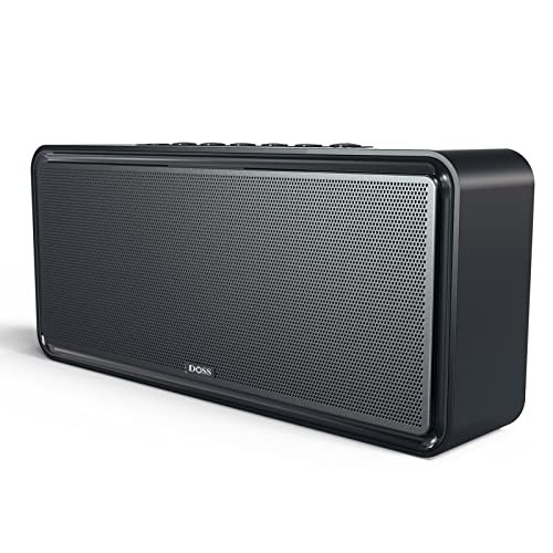 DOSS SoundBox XL Bluetoothスピーカー 32W大音量 デュアルDSP技術搭載 ポータブル ブルートゥーススピーカー 12W重低音 ホームスピーカ