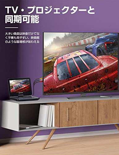 Amazon.co.jp: ポータブルDVDプレーヤー 12.5インチ 車
