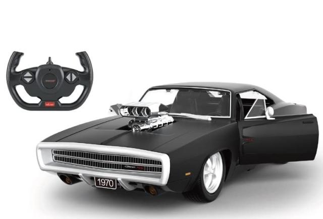ラジコンカーダッジチャージャーR/T 1970 1:16スケール 走行 サウンド付き ラスター ライト点灯 ドア ボンネット トランク手動開閉 RASTAR 8,712円