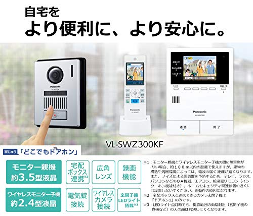 パナソニック ワイヤレスモニター付き 読み解き テレビドアホン 30万 