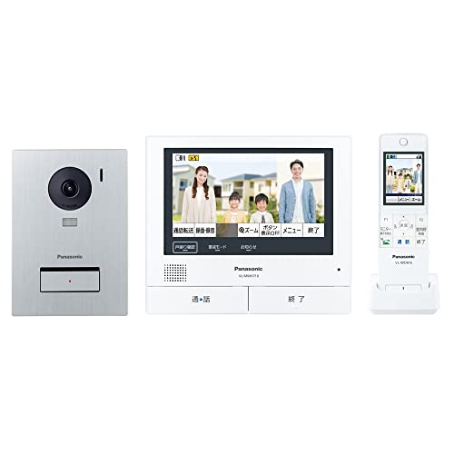 パナソニック テレビドアホン ワイヤレスモニター子機付 モニター親機 
