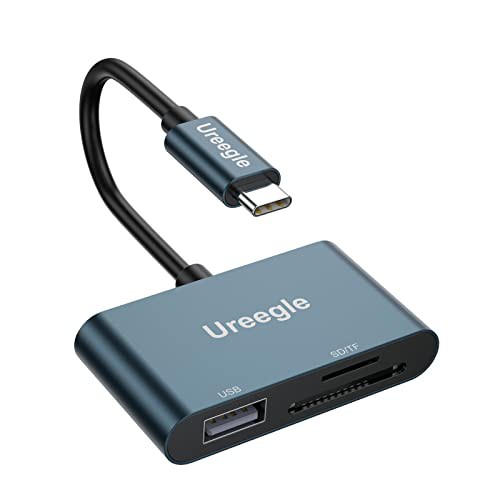 USB Type C SD TFカードリーダー 3in1 USB3.0 UHS-I USB2.0ポート搭載