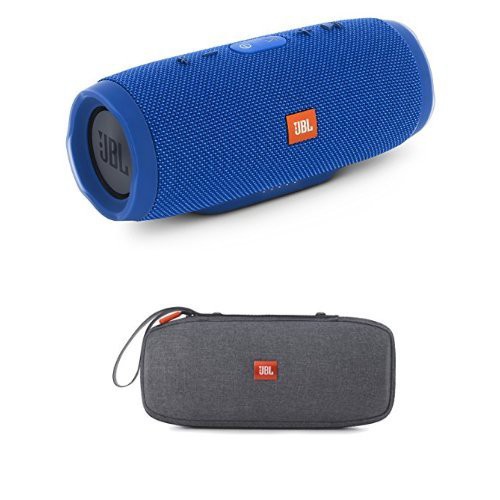 JBL CHARGE3 Bluetoothスピーカー ブルー 専用キャリングケース付 ...