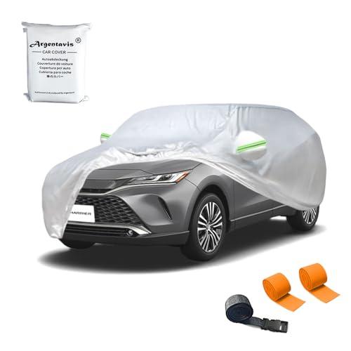 新型ハリアー 80系カーカバーSUV MPV ボディカバー 車日焼け止め防水台風対策Harrier Car Covers ボンネットカバー高級自動車カバーフロントガラスカバー防塵防輻射紫外線黄砂対策弾力な防風ロープ付harrier 80系の通販は 5,478円