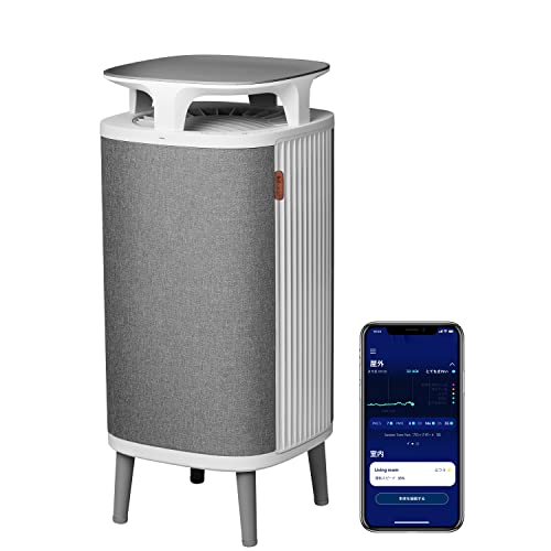 ブルーエア 空気清浄機 ダストマグネット 5240i 花粉 新生活 ペット ハウスダスト 18畳 ステルス家電 PM2.5 細菌 ウイルス パワフル清浄 換気 簡単お手入れ wifi対応 カビ ダニ タバコ グレー 105921の通販は 43,225円