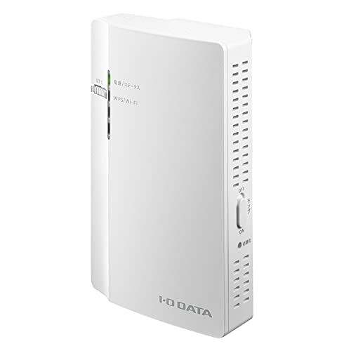 アイ・オー・データ IODATA WiFi ルーター コンセント直挿しタイプ Wi-Fi 6 11ax 1201+574Mbps コンパクト 初期設定不要 iPhone/android/