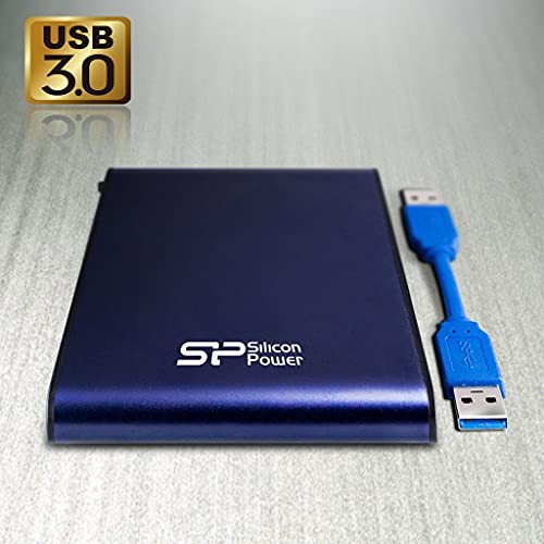 シリコンパワー ポータブルHDD 2TB 2.5インチ USB3.0/2.0対応 耐衝撃