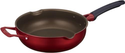 【キャンペーン対象商品】サーモス デュラブルシリーズ マルチパン 炒め鍋 26cm レッド IH対応 KFJ-026W Rの通販は 4,590円