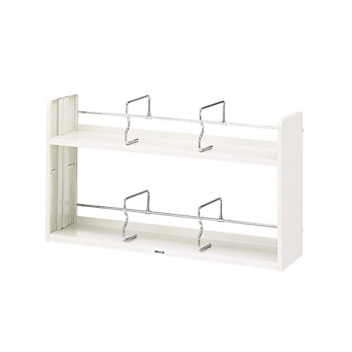 ライオン事務器 本立て オリジナル 2段 大 ライトグレーの通販は