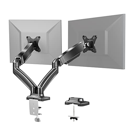 モニター アーム PC モニター アーム デュアル ディスプレイ アーム 13〜27インチ対応 耐荷重2-6.5kg ガススプリング式 ガス圧式 VESA100*100 多角度調節 Falala コンピュータモニターアームの通販は 6,278円