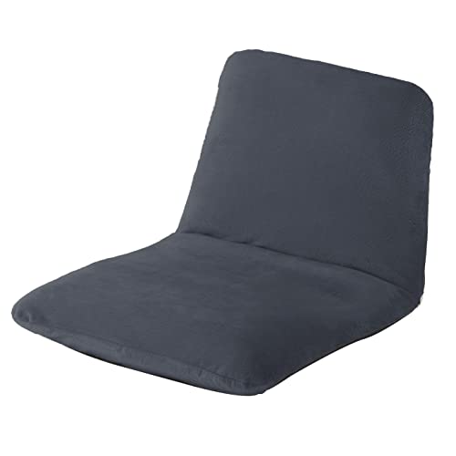 セルタン 座椅子 高反発 和楽チェア Sサイズ デニム調インディゴブルー 背筋ピン 背部リクライニング 日本製 A455a-612DBLの通販は 5,076円