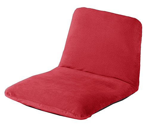 セルタン 座椅子 高反発 和楽チェア Sサイズ テクノレッド 背筋ピン 背部リクライニング 日本製 A455a-589REDの通販は 5,700円