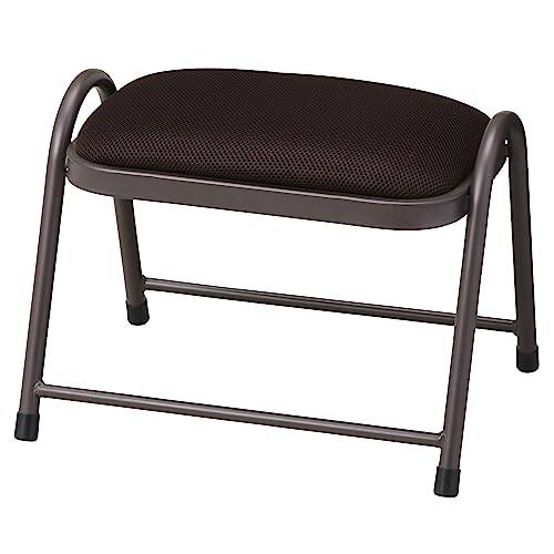 パール金属 チェア 椅子 イス スツール パイプ 積み重ね メッシュ ブラウン N-7517の通販は