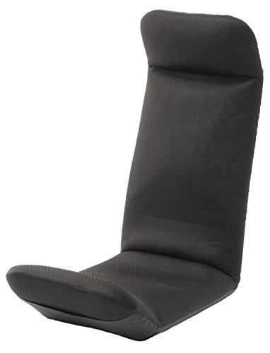 セルタン 座椅子 高反発 和楽チェア プレミアム 上タイプ メッシュダークブラウン 背筋ピン 頭部脚部リクライニング 日本製 A555上-349DBR 9,750円