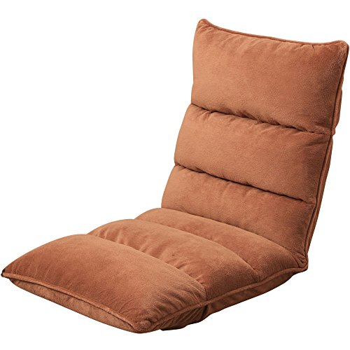 アイリスオーヤマ 座椅子 14段階リクライニング ブラウン 幅54×奥行81×高さ約69cm 低反発 ウレタン ZCR-2 9,324円