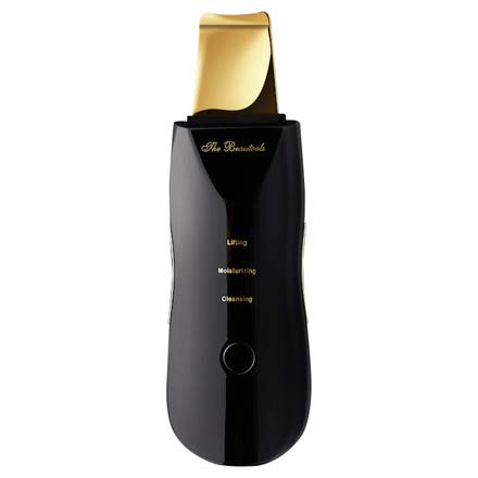 日本製 The Beautools Rocklean ロックリーン ウォーターピーリング 美容家電 複合 美顔器 美容機 クレンジング 洗顔 超音波 毛穴 黒ずみ 洗浄 日本製 (ブラック)の通販は