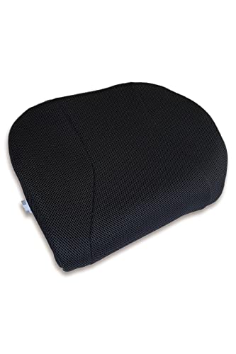 金鵄 腰枕 サポート クッション pllus (44x34x11 低反発ランバーサポート, メッシュ ブラック)の通販は 5,246円