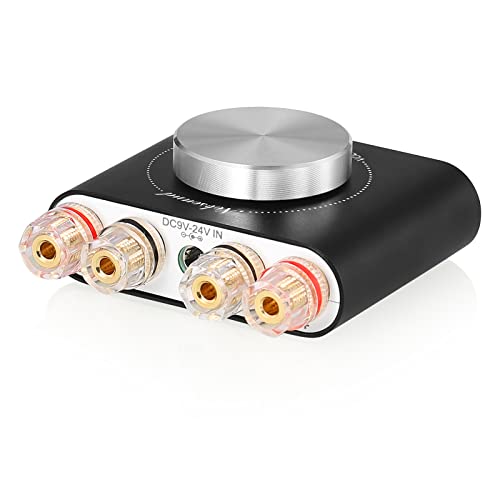 Nobsound Q10 Bluetooth デジタルアンプ AUX/光 ステレオ オーディオ パワー AMP 100W+100W (電源アダプター付属)の通販は 9,600円