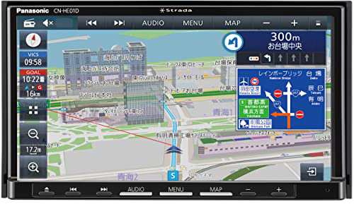 パナソニック(Panasonic) カーナビ ストラーダ 7インチ CN-HE01D ...自動車/バイク