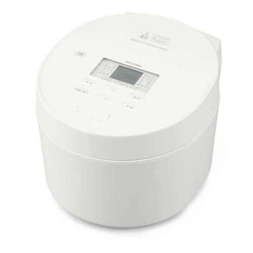 アイリスオーヤマ 炊飯器 5.5合 一人暮らし IH式 50銘柄炊き分け 早炊き25分 RC-ISA50-W ホワイトの通販は