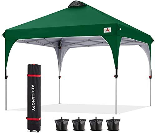 ABCCANOPY タープテント ワンタッチ 3段階調節 ベンチレーション