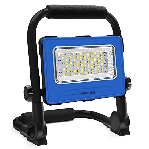 MEIKEE LED 作業灯 投光器 ランタン 100w相当 3000LM 充電式 懐中電灯 アウトドア キャンプ 登山 夜釣り 防災 停電 緊急 地震対策 停電対応 夜間工事 車の修理 非常用 PSE認証済み 4色切替 電球色 昼白色