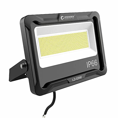 グッド・グッズ 100W LED 投光器 昼白色 100V対応 IP66 防水 ledライト ワークライト 高輝度 省エネ 120°広角照明 フラッドライト 看板灯 駐車場 ガレージ 倉庫 BBQ 屋外作業 野外 屋外常設 広範囲 取付簡の通販は