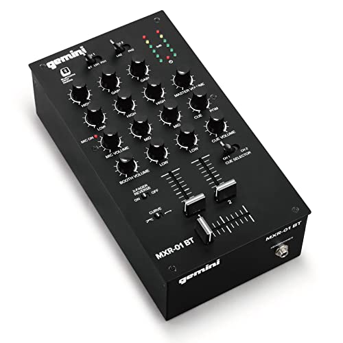 gemini MM1 BT 2チャンネルDJミキサー GEMINI ( ジェミナイ ) MM1BT Bluetooth入力対応2ch DJミキサー