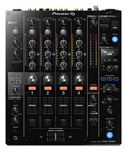 Pioneer DJ 4チャンネルDJミキサー DJM-750MK2