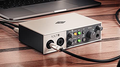 Universal Audio VOLT 2 USB 2.0 オーディオインターフェース 2イン/2アウト ビンテージマイクプリアンプモード搭載【国内正規品】