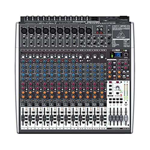 Behringer アナログミキサー 24チャンネル4バス 1ノブコンプ/エフェクト/USBオーディオインターフェース搭載 XENYX X2442USB