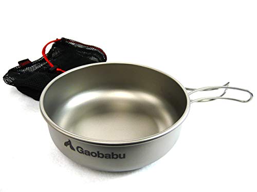 Gaobabuチタンボウル 500ml メッシュ袋付き 5,244円
